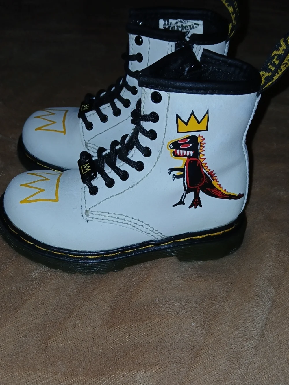 Rare Dr. Martens Junior 1460 Basquiat